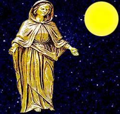 Mondkalender: Sternzeichen Jungfrau in der Mondphase Vollmond