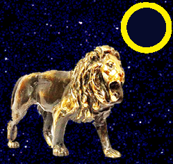 Mondkalender: Sternzeichen Löwe in der Mondphase Neumond