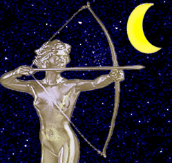 Mondkalender: Sternzeichen Schütze in der Mondphase abnehmender Mond