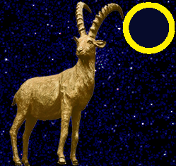 Mondkalender: Sternzeichen Steinbock in der Mondphase Neumond