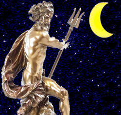 Mondkalender: Sternzeichen Wassermann in der Mondphase abnehmender Mond